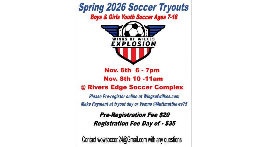 2026 Spring Tryouts 